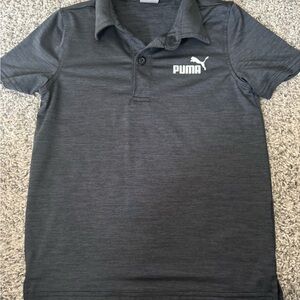 Puma Charcoal Polo Shirt